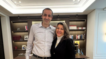 Εγκάρδια ανάρτηση Δημητριάδη για τη συνάντησή του με τη βουλευτή ΝΔ Καστοριάς, Μαρία Αντωνίου