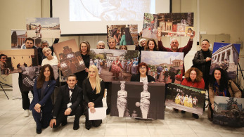 Η Αθήνα πρωταγωνίστρια στον φωτογραφικό φακό - Λαμπερή βραδιά απονομής στο Ζάππειο από την Α.Μ.Κ.Ε. «Γέφυρες Ειρήνης» (photos)