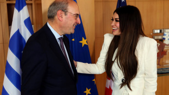 Με την Κίμπερλι Γκιλφόιλ συναντήθηκε ο Κωστής Χατζηδάκης