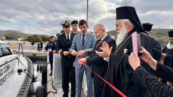 Στέφανος Γκίκας: Εγκαινιάζουμε ένα  πλωτό ασθενοφόρο, που ενισχύει το αίσθημα ασφαλείας των ακριτών (photos)