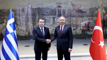 Επίσκεψη του Μιχάλη Χρυσοχοΐδη στην Κωνσταντινούπολη και συνάντηση με τον Τούρκο υπ. Εσωτερικών