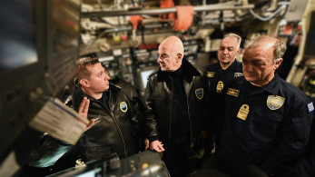 Ο ΥΕΘΑ Νίκος Δένδιας παρευρέθηκε σε βολή νέου τύπου τορπίλης στο Υ/Β «ΠΙΠΙΝΟΣ» (photos)