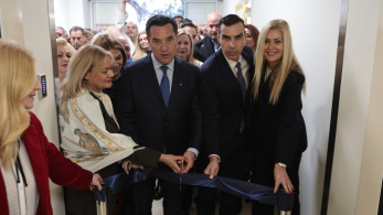 Άδωνις Γεωργιάδης: Εγκαινίασε το ανακαινισμένο ΤΕΠ στο «Έλενα Βενιζέλου»