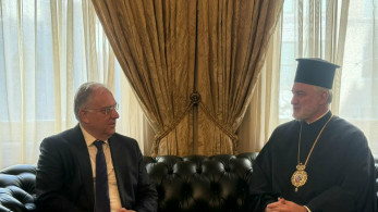 Τάκης Θεοδωρικάκος: συναντήθηκε με τον Αρχιεπίσκοπο Αμερικής κ.κ. Ελπιδοφόρο