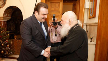 Συνάντηση του Κυριάκου Πιερρακάκη με τον Αρχιεπίσκοπο Ιερώνυμο - Τι συζήτησαν (photos)