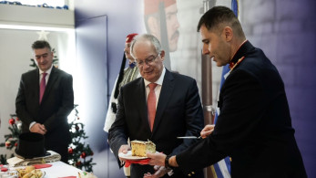 Κοπή πρωτοχρονιάτικης πίτας στην Προεδρική Φρουρά - Τασούλας: Ατενίζουμε τη νέα χρονιά με μεγαλύτερη αισιοδοξία και σιγουριά (photos)