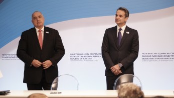 Μητσοτάκης-Μπορίσοφ στην τελετή υπογραφής του έργου για Υγροποιημένο Αέριο στην Αλεξανδρούπολη