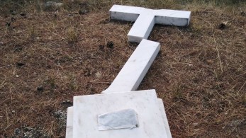Βανδαλισμοί στους τάφους του Παύλου και της Φρειδερίκης στο Τατόι