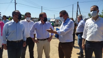 Στην Εύβοια ο υπουργός Υποδομών Κώστας Καραμανλής – Τα μέτρα που ανακοίνωσε