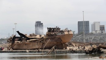 Αποστολή βοήθειας στον Λίβανο με το αρματαγωγό «Ικαρία»