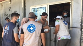 Συνεργασία ΕΟΔΥ και Γιατρών του Κόσμου στο ΚΥΤ Σάμου