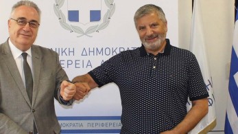 Συνάντηση Πατούλη με τον Πρόεδρο της Ένωσης Σεναριογράφων Ελλάδος