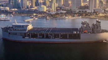 Έρχεται στην Ελλάδα το αμερικανικό ελικοπτεροφόρο USS Hershel «Woody» Williams (pics)