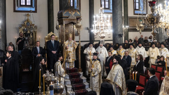 Στο Φανάρι για τα Θεοφάνια ο Κυριάκος Πιερρακάκης - Ευχές για «περισσότερο φως στις ζωές μας»