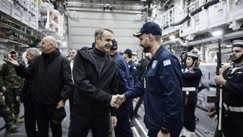 Ανάρτηση του Κυριάκου Μητσοτάκη με πλάνα από την εντυπωσιακή υποδοχή της φρεγάτας «Κίμων» (video)