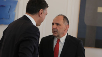 Συνάντηση Βασίλη Κικίλια - Γιώργου Γεραπετρίτη μετά τις επιθέσεις με drones σε ελληνόκτητα τάνκερ