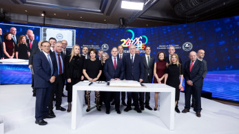 Μηνύματα συνεργασίας Ελλάδας-ΗΠΑ από την πρωτοχρονιάτικη δεξίωση του Ελληνο-Αμερικανικού Επιμελητηρίου