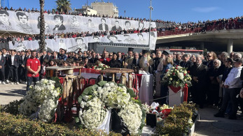 Σύσσωμη η οικογένεια του Ολυμπιακού στο ετήσιο μνημόσυνο για τα θύματα της Θύρας 7 (photos)