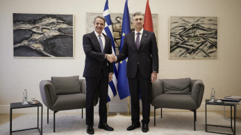 Συνάντηση Κυριάκου Μητσοτάκη με τον πρωθυπουργό της Κροατίας στο Ζάγκρεμπ