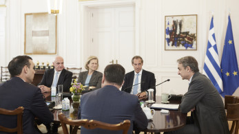 Σύσκεψη στο Μαξίμου για τη δωρεά του Ιδρύματος Παύλου και Αλεξάνδρας Κανελλοπούλου στο ΚΑΤ