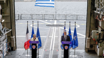 Αθήνα-Παρίσι: Μαζί και πιο ισχυροί εν μέσω αβεβαιότητας - Δένδιας-Βοτρέν στη φρεγάτα «Κίμων»