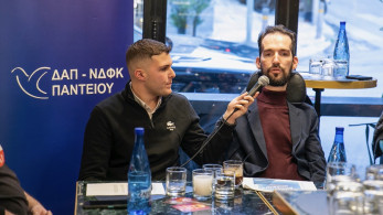 Παρουσίαση της πρότασης «Accessible Panteio» από τη ΔΑΠ-ΝΔΦΚ Παντείου στον ευρωβουλευτή Στέλιο Κυμπουρόπουλο (photos)