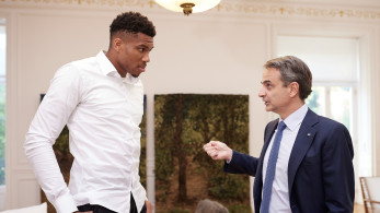 Κυριάκος Μητσοτάκης: «Ο Γιάννης Αντετοκούνμπο ενσαρκώνει τις αξίες της Ευρώπης»