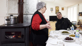 Έβρος: με την «Κυρά του Δέλτα» συναντήθηκε ο Κυριάκος Μητσοτάκης - Γευμάτισε στην καλύβα της