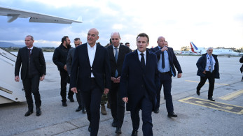 Εμανουέλ Μακρόν από Σούδα: «Θέλω να ευχαριστήσω την Ελλάδα για την τέλεια συνεργασία που είχαμε»