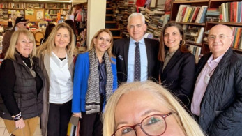 H Zωή Ράπτη στην εκδήλωση για το νέο βιβλίο του Χρίστου Λιάπη: «Επιβλέμματ@ - Ένας φοιτητής Ιατρικής έγραφε»