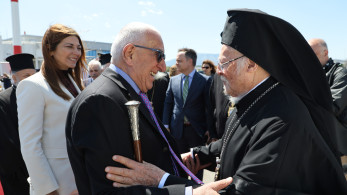 Ο Νικήτας Κακλαμάνης υποδέχθηκε τον Πατριάρχη Βαρθολομαίο