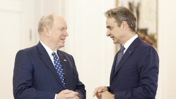 Με τον Πρίγκιπα Αλβέρτο Β’ του Μονακό συναντήθηκε ο Κυριάκος Μητσοτάκης - Τι συζήτησαν (video & photos)