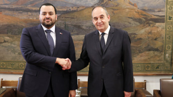Συνάντηση Γιάννη Πλακιωτάκη  με τον υπουργό Επικρατείας του Κατάρ