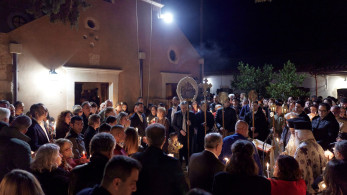 Κυριάκος Μητσοτάκης: στη Μονή Προδρόμου Κορακιών έκανε Ανάσταση ο πρωθυπουργός