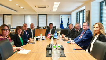 Συνάντηση Θάνου Πλεύρη με αξιωματούχους του υπουργείου Εσωτερικής Ασφάλειας των ΗΠΑ