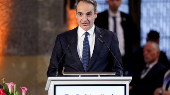 Ο Κυριάκος Μητσοτάκης τίμησε τον Ντράγκι στην τελετή απονομής του βραβείου Καρλομάγνου