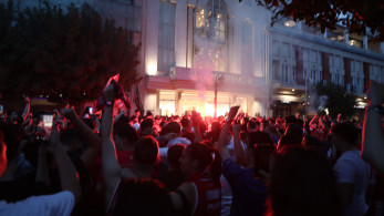 Ολυμπιακός: ερυθρόλευκο πάρτι στον Πειραιά μετά την πρόκριση στον τελικό του Final Four (video)