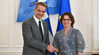 Συνάντηση Κυριάκου Μητσοτάκη με την Ευρωπαία Επίτροπο Περιβάλλοντος - Υπόδειγμα αλληλεγγύης ο RescEU