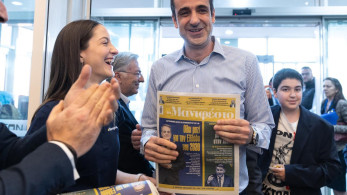 Γρηγόρης Δημητριάδης: ενωτικός και στρατιώτης της παράταξης - Έλαβε θερμό χειροκρότημα στο Συνέδριο της ΝΔ (video-photos)