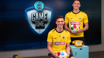 Πήλιος και Καλοσκάμης στο Allwyn Game Time σε ένα επεισόδιο για πρωταθλητές