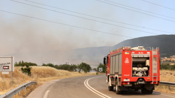 Φωτιά στα Κουφάλια Θεσσαλονίκης