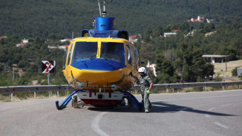 Λίμνη Αώου: ολοκληρώθηκε η επιχείρηση ανέλκυσης του πυροσβεστικού ελικοπτέρου
