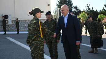 Νίκος Δένδιας: Θεσμική τομή η κατάταξη των πρώτων εθελοντριών οπλιτών των Ενόπλων Δυνάμεων (photos)