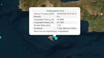 Γκανάς για τον σεισμό στη Γαύδο: Δεν μπορούμε να πούμε ακόμα ότι ήταν ο κύριος (video)