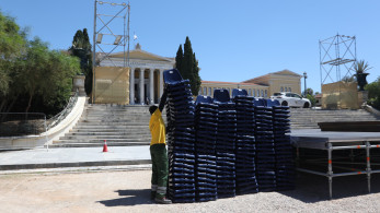 Ξηλώνεται το νέο αμφιθέατρο Ζαππείου - Ακυρώθηκαν οι εκδηλώσεις (photo)
