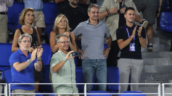 Η Μαρία Σάκκαρη προκρίθηκε στα ημιτελικά του Athens Open - Στο πλευρό της η οικογένεια του Κυριάκου Μητσοτάκη (video)