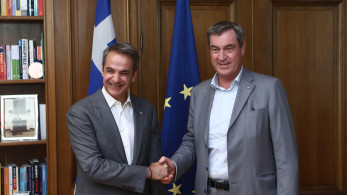 Ο Κυριάκος Μητσοτάκης συναντήθηκε με τον πρωθυπουργό της Βαυαρίας - Τι συζήτησαν (photos)