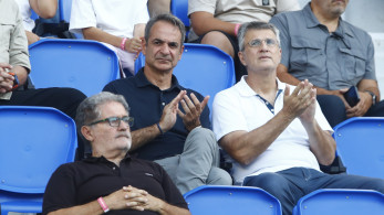 Ο Κυριάκος Μητσοτάκης παρακολούθησε τη Μαρία Σάκκαρη στο τουρνουά της Αθήνας (video)