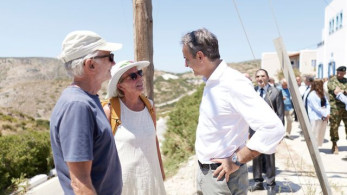 Οι προσωπικές δεσμεύσεις Μητσοτάκη στους κατοίκους του Αγαθονησίου - Τι είπε για την ηλεκτροκίνηση