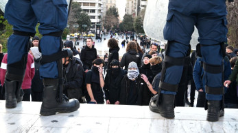 Δύο συλλήψεις για μολότοφ και εκρηκτικούς μηχανισμούς στη συγκέντρωση για τα Τέμπη